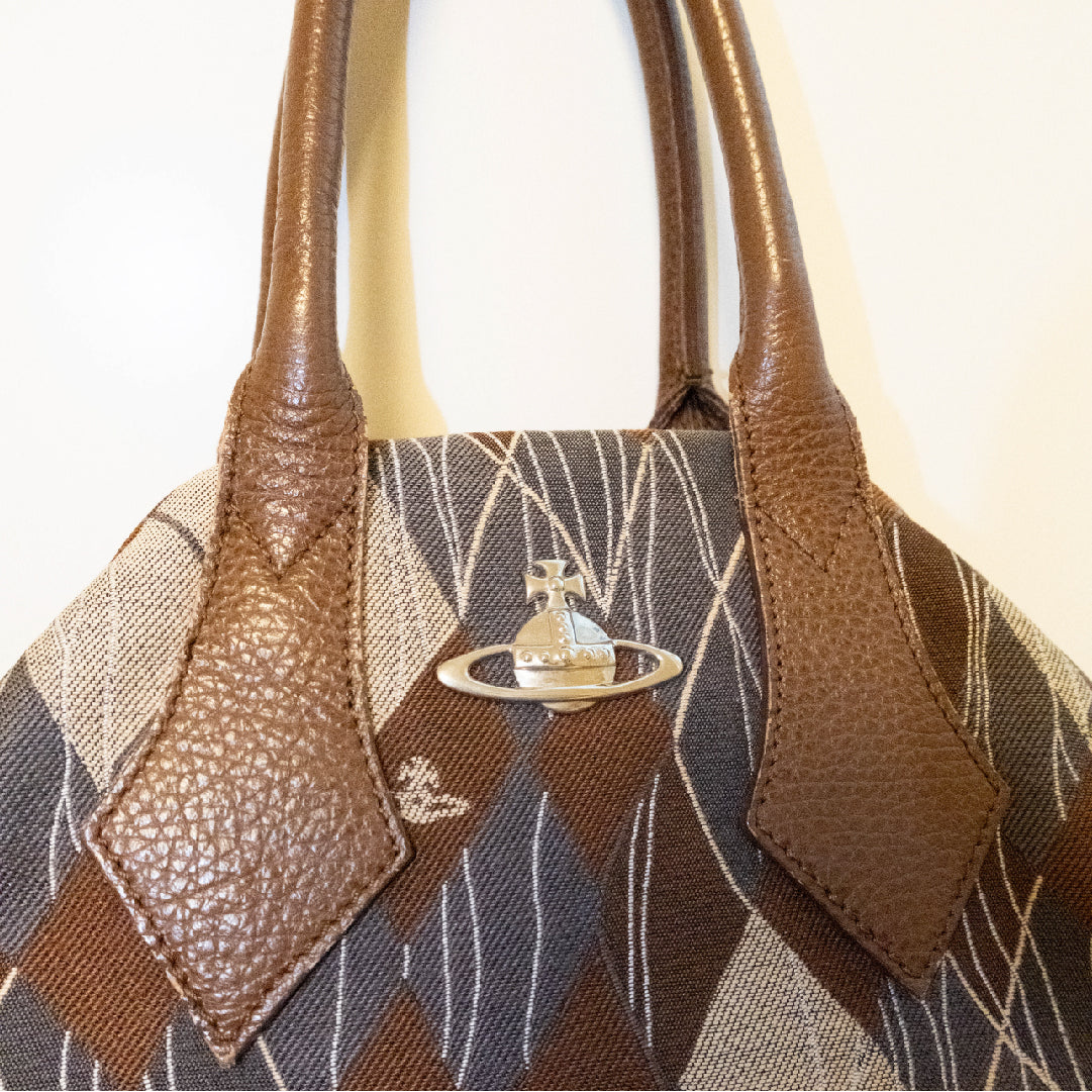 Vivienne Westwood Yasmine Tartan Argyle Handbag