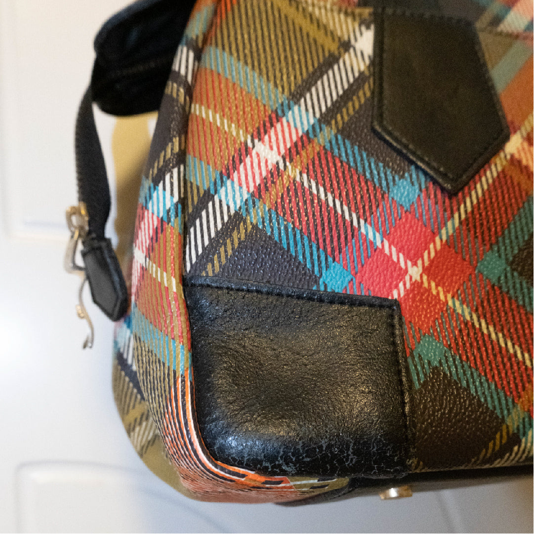 Vivienne Westwood Tartan Shoulder Bag
