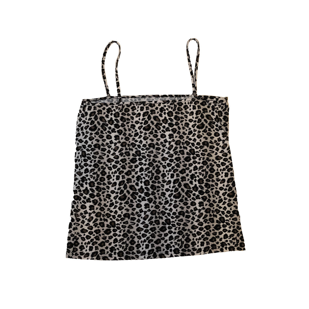 Leopard Print Tank Top
