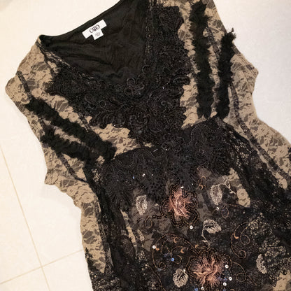 Remake Vampire Patchwork Vest
