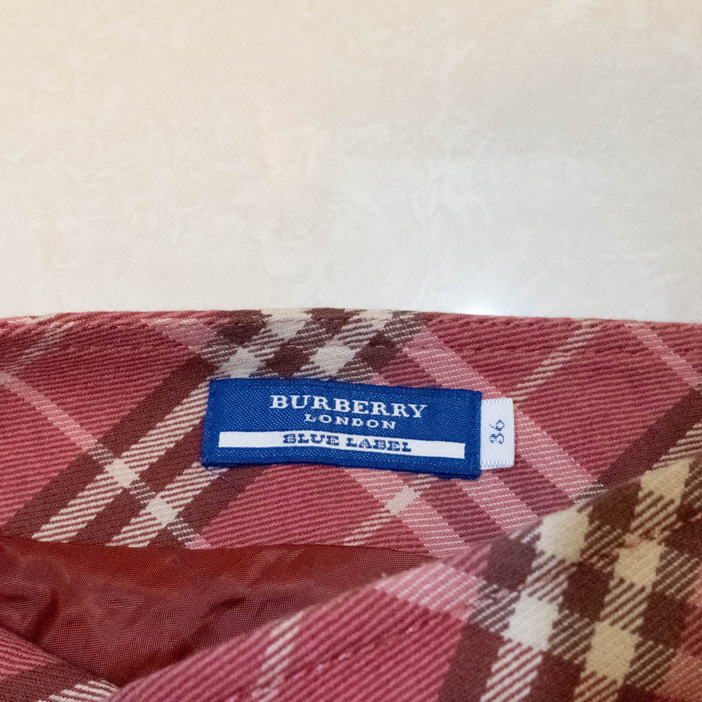 [Rare!] Burberry Pink A-line Skirt