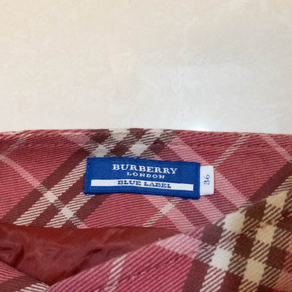 [Rare!] Burberry Pink A-line Skirt