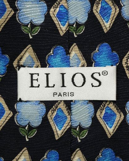 [France] Elios Sapphire Tile Vintage Tie