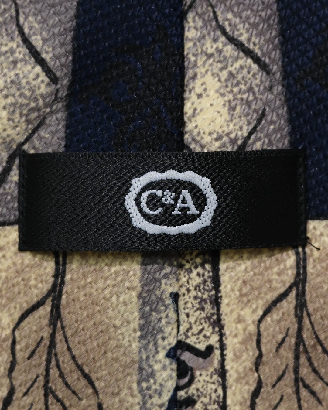 C&A Gilded Tapestry Vintage Tie