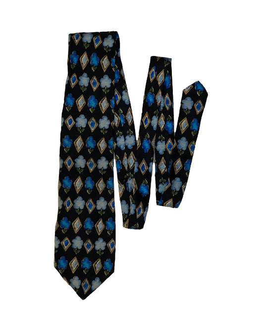 [France] Elios Sapphire Tile Vintage Tie