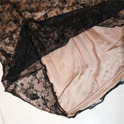 Black Mesh Lace Cami