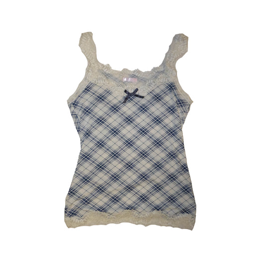 Sapphire Plaid Cami