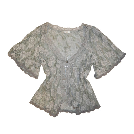 [axes femme] Mint Green Lace Outer