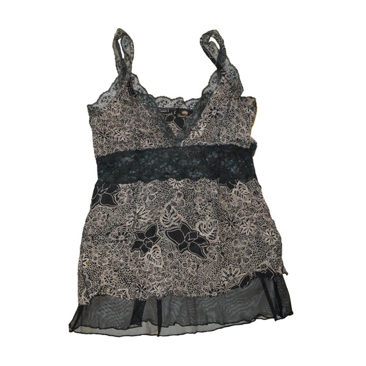 Dark Rosy Sheer Cami
