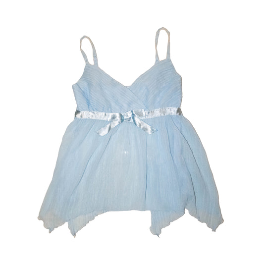Pastel Blue Ribbon Cami