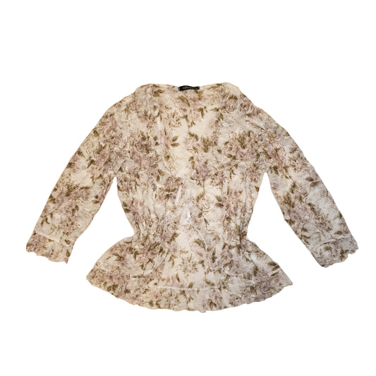 Floral Sheer Cardigan