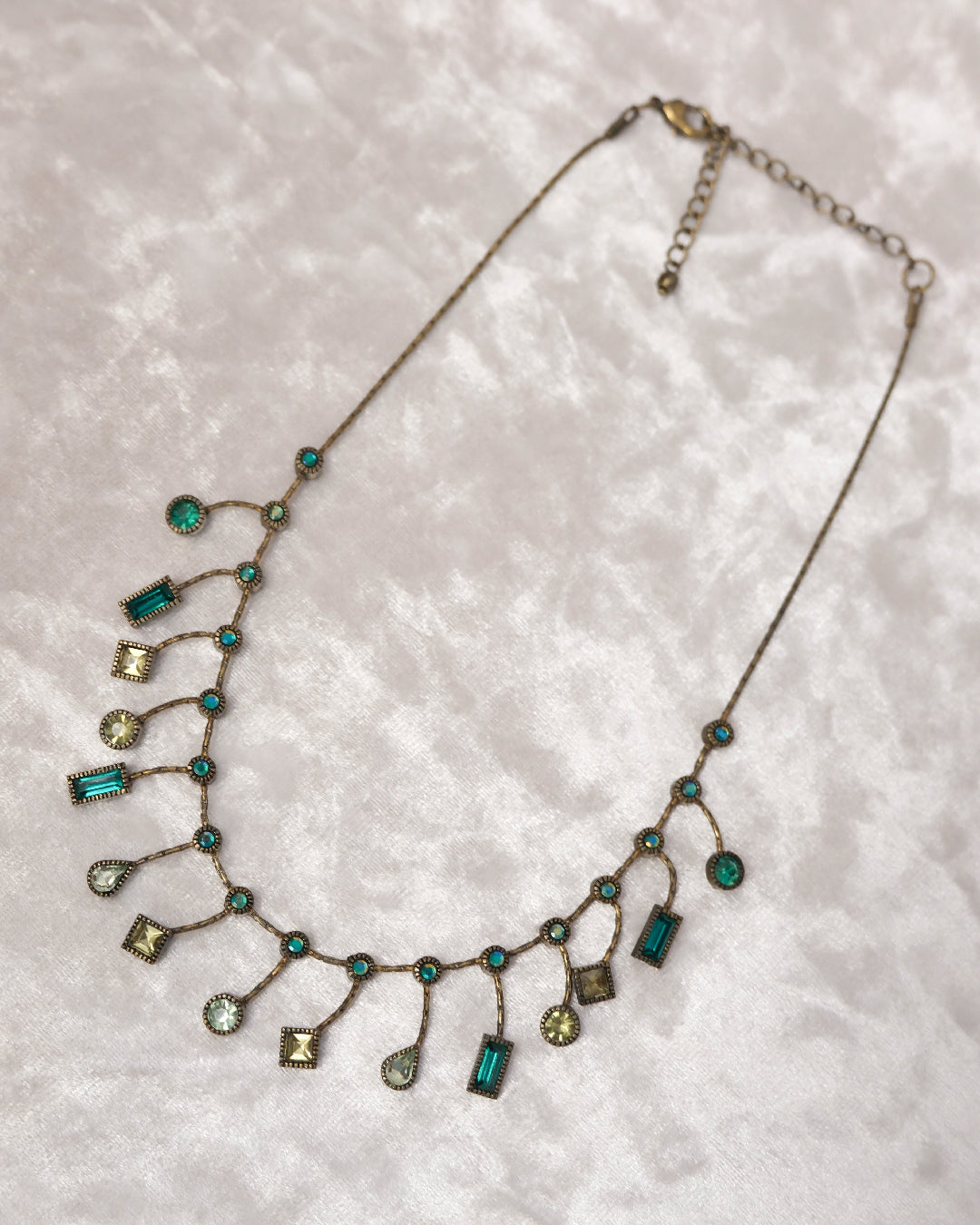 Lime Gemstone Necklace