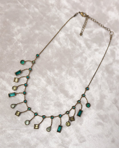 Lime Gemstone Necklace
