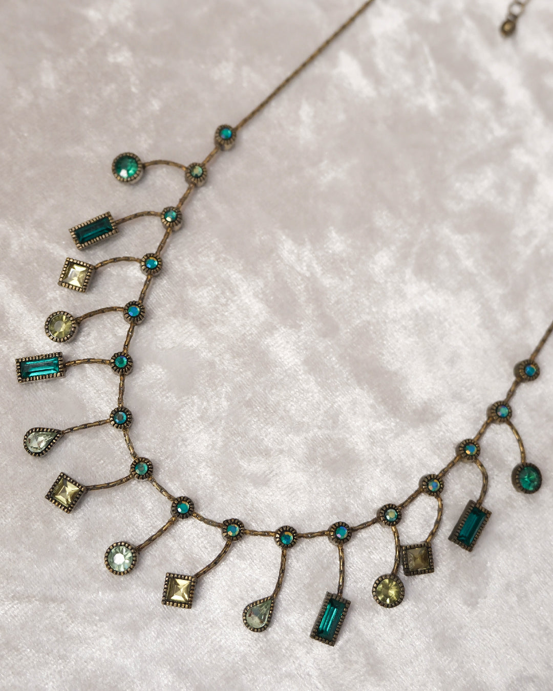 Lime Gemstone Necklace