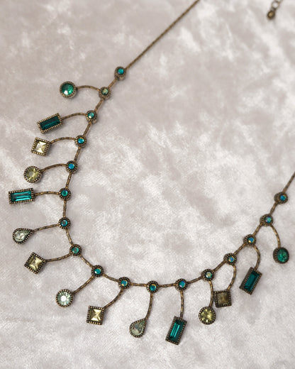 Lime Gemstone Necklace