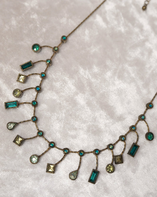 Lime Gemstone Necklace