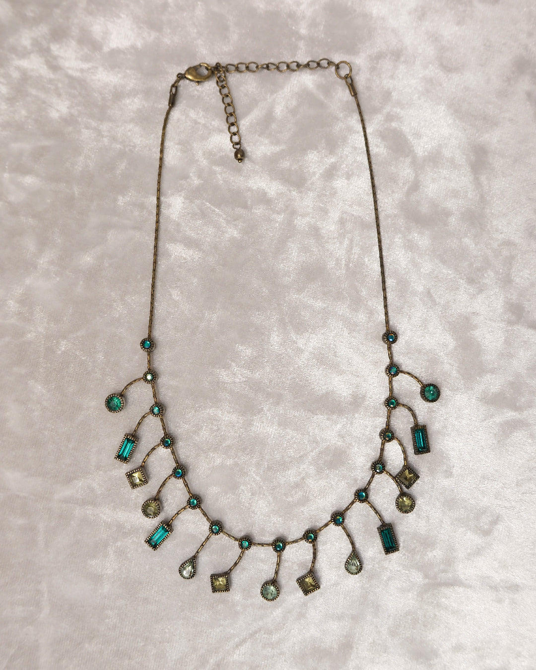 Lime Gemstone Necklace