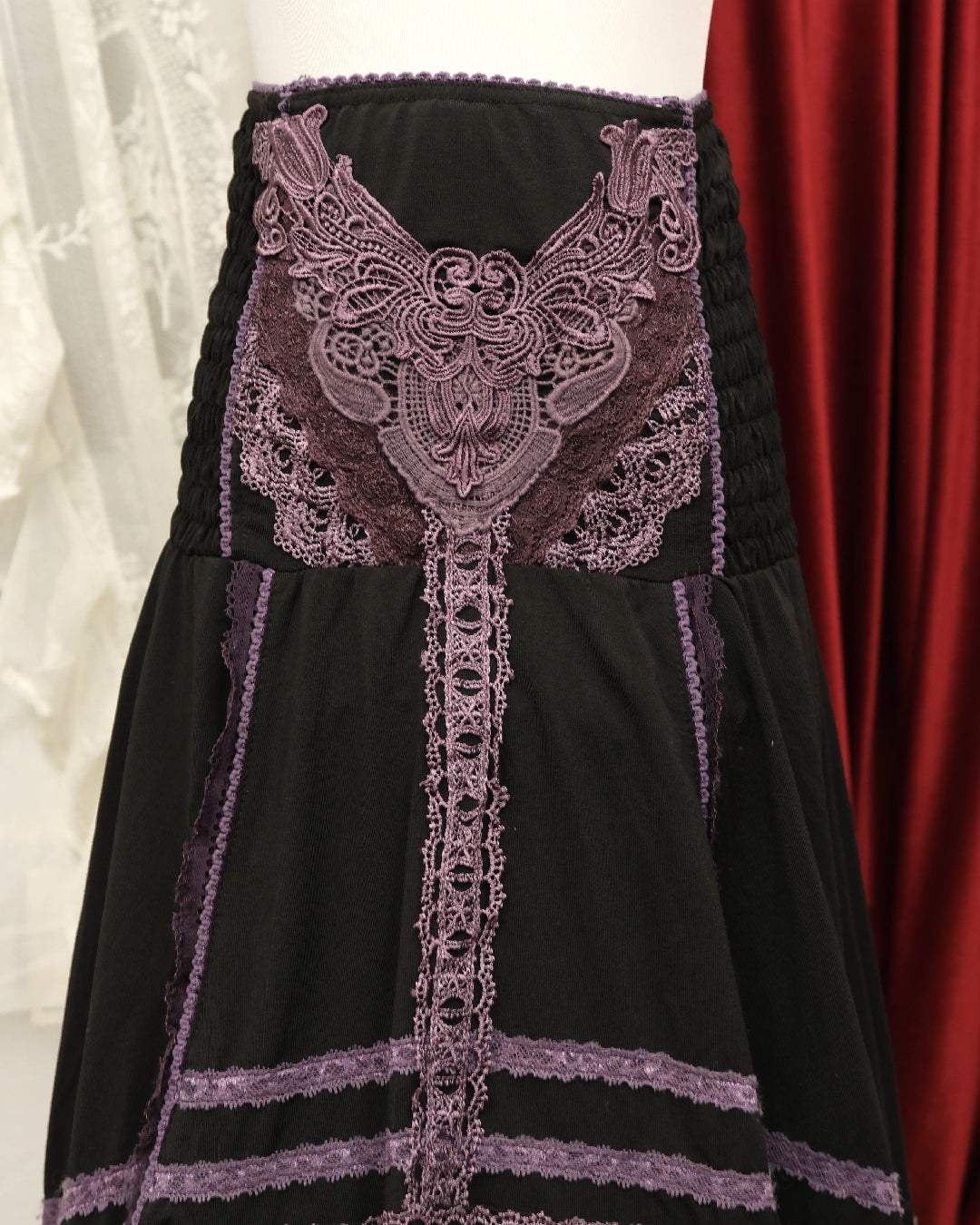 Ozz Angelo Victorian Mulberry Skirt