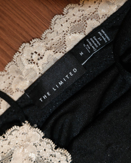 [USA] Black Lace Camisole