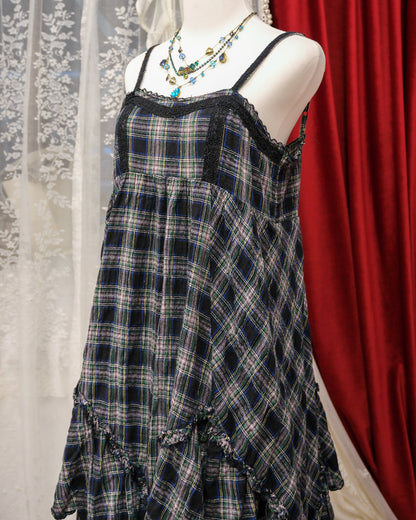 Axes Femme Berry Plaid One Piece