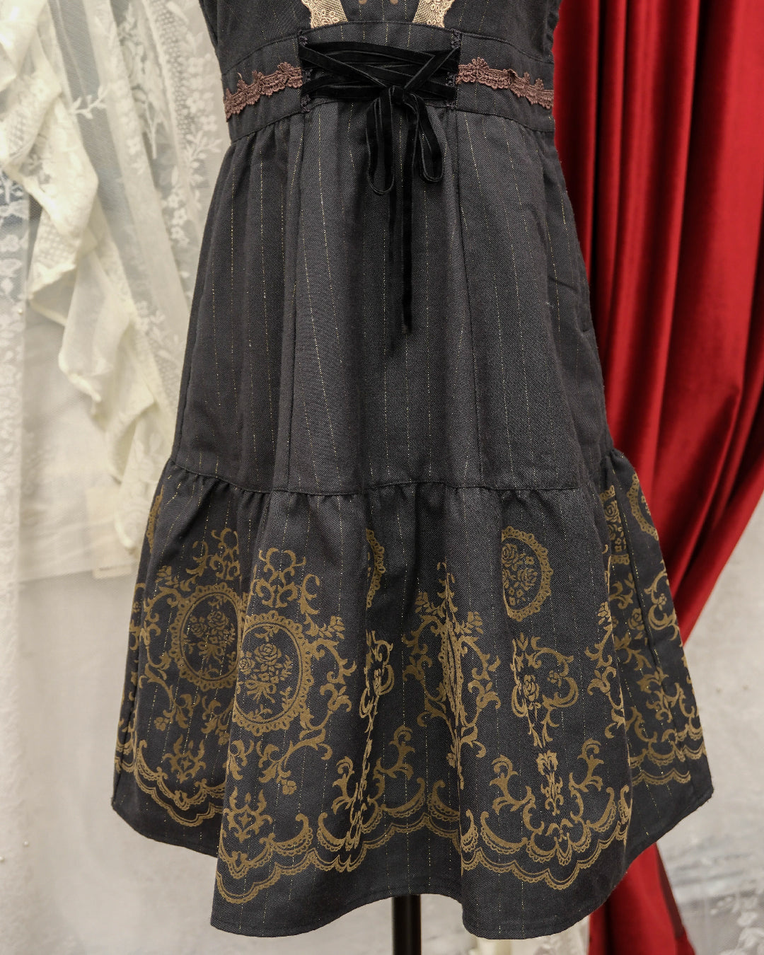 Axes Femme Victorian Vest Dress