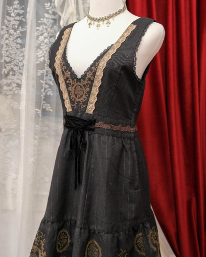 Axes Femme Victorian Vest Dress