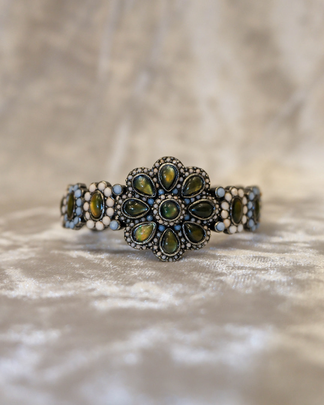 Green Dahlia Bracelet