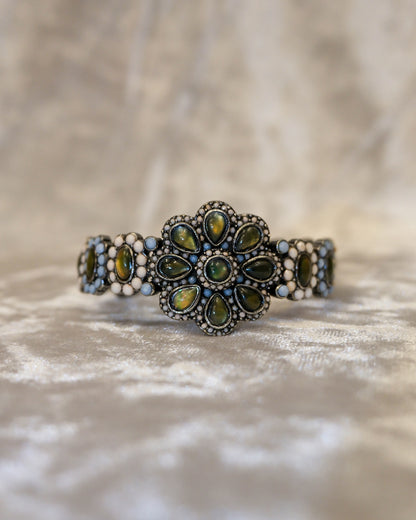 Green Dahlia Bracelet