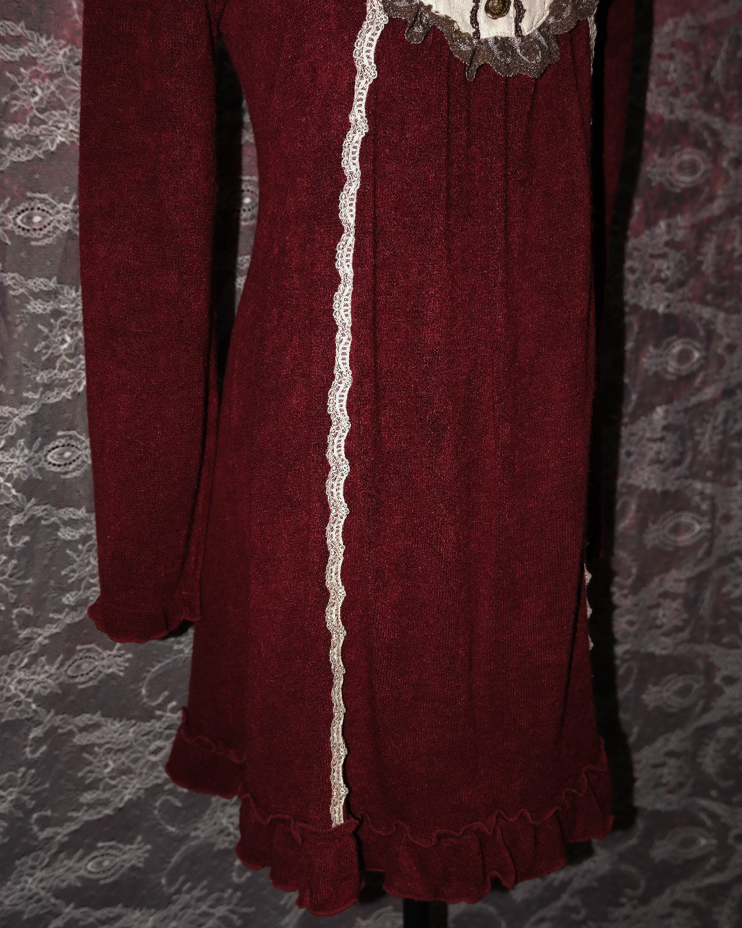[Axes Femme] Currant Rose One Piece Dress