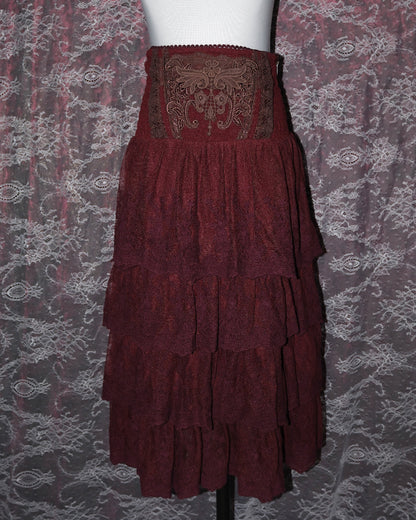 [Ozz on Japan] Ruby Red Rococo Skirt