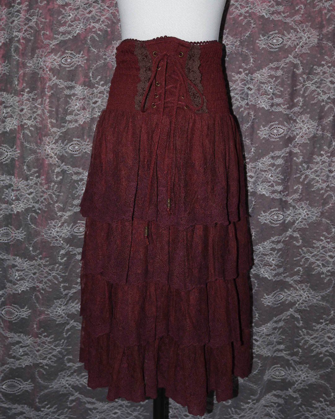 [Ozz on Japan] Ruby Red Rococo Skirt