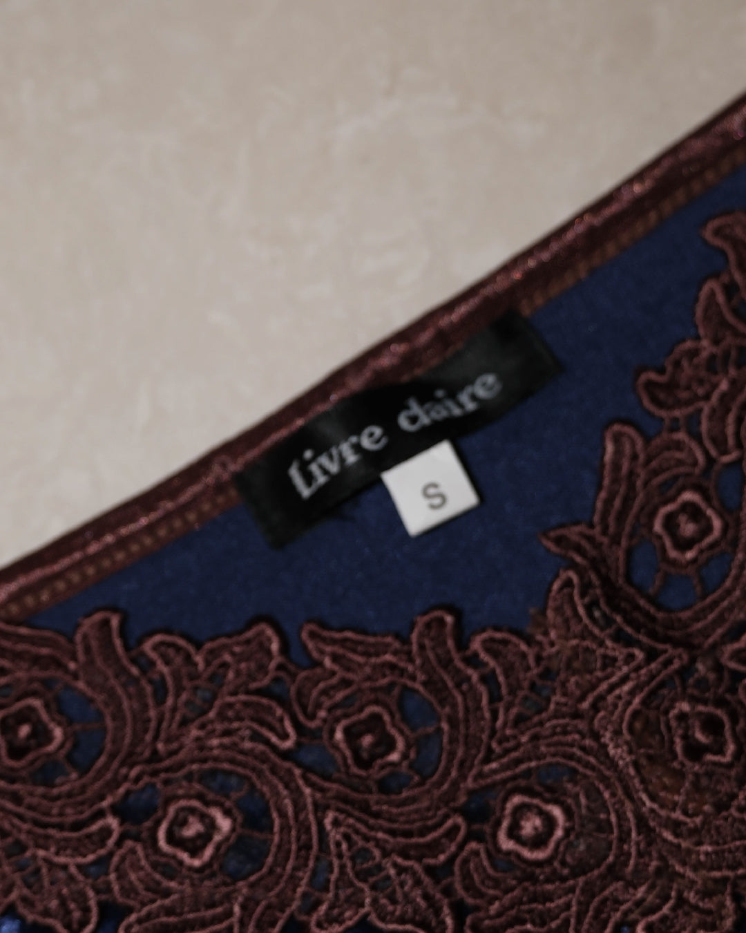 Midnight Navy Velvet Camisole