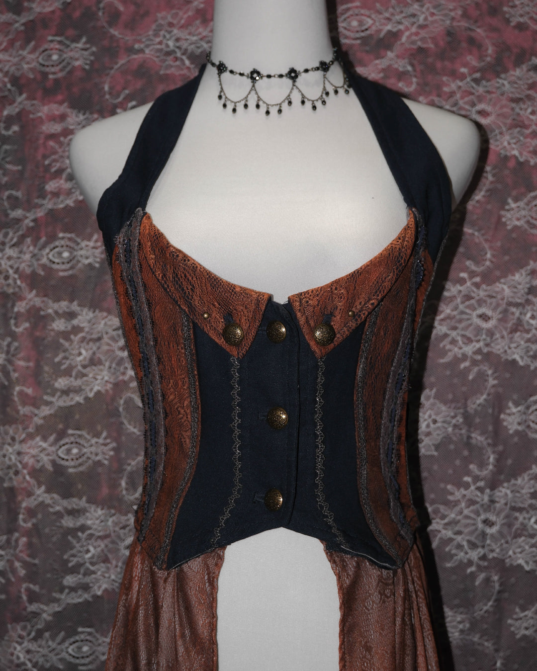 [Ozz on Japan] Bronze Corset Outer Dress