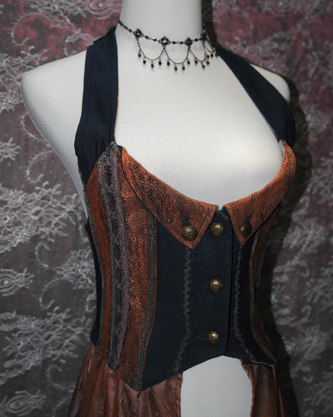 [Ozz on Japan] Bronze Corset Outer Dress