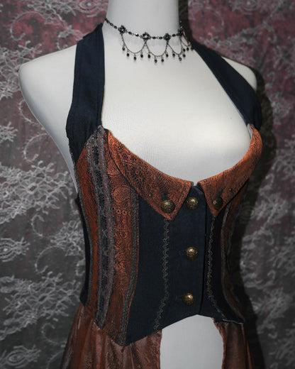 [Ozz on Japan] Bronze Corset Outer Dress