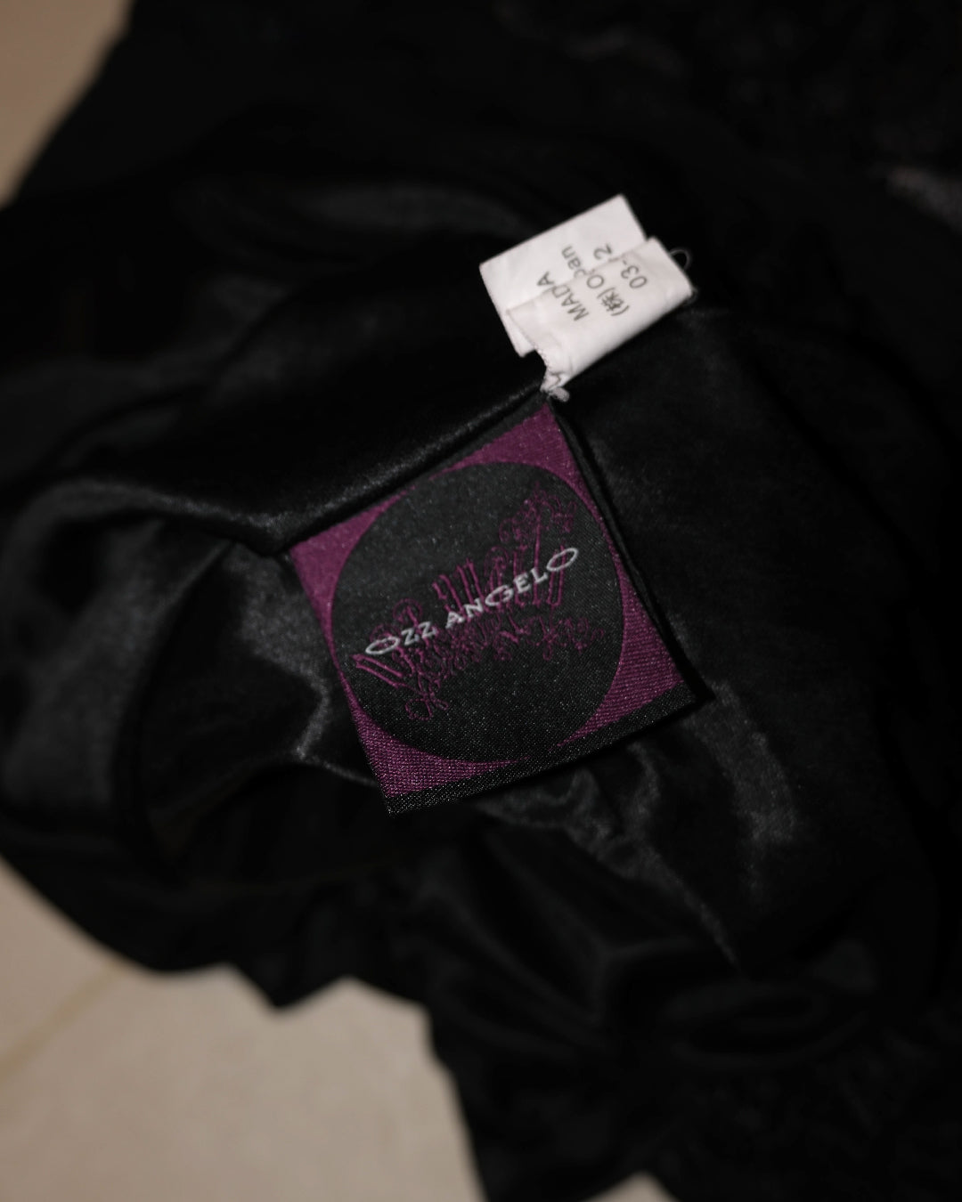 [Ozz on Japan] Midnight Ebony Lace Skirt