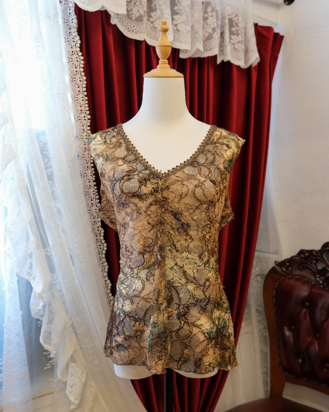 [USA] Karen Kane Forest Fairy Vest