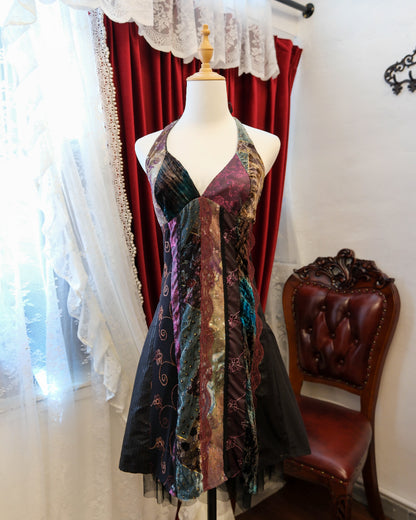 [Paris] Des filles à la vanille Mulberry Patchwork Dress