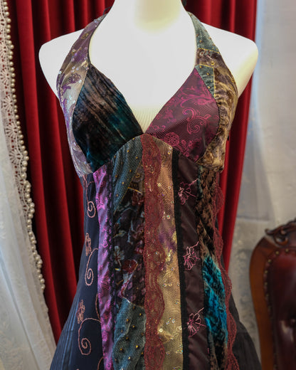 [Paris] Des filles à la vanille Mulberry Patchwork Dress