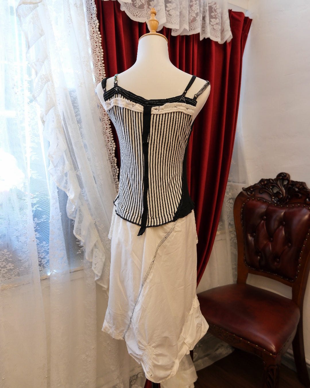 [Italy] Elisa Cavaletti Crucifix Patchwork Dress