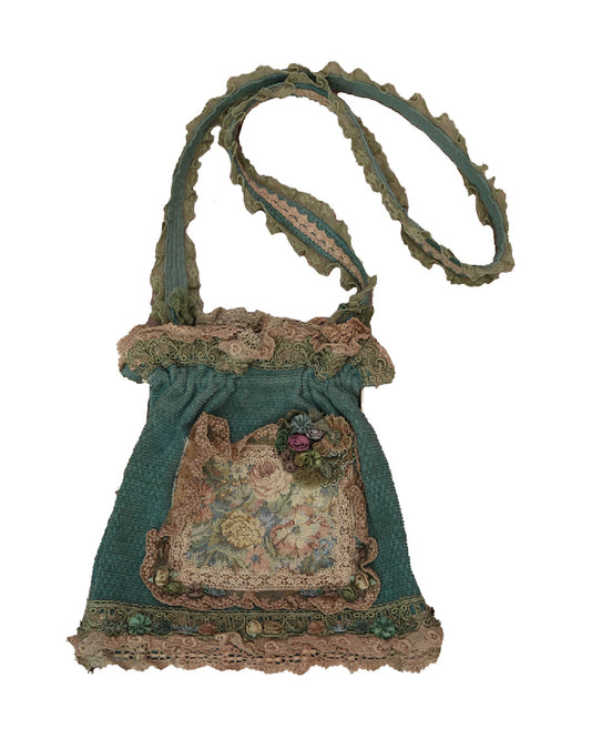 [Japan] Chimaki Garden Floral Shoulder Bag