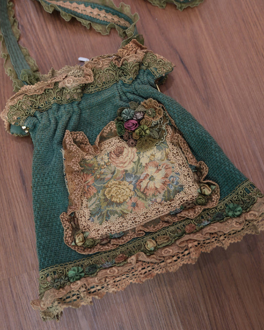 [Japan] Chimaki Garden Floral Shoulder Bag