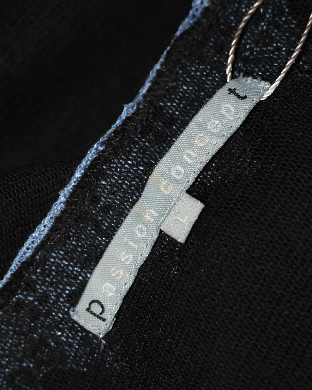 Sapphire Gemstone Mesh Top