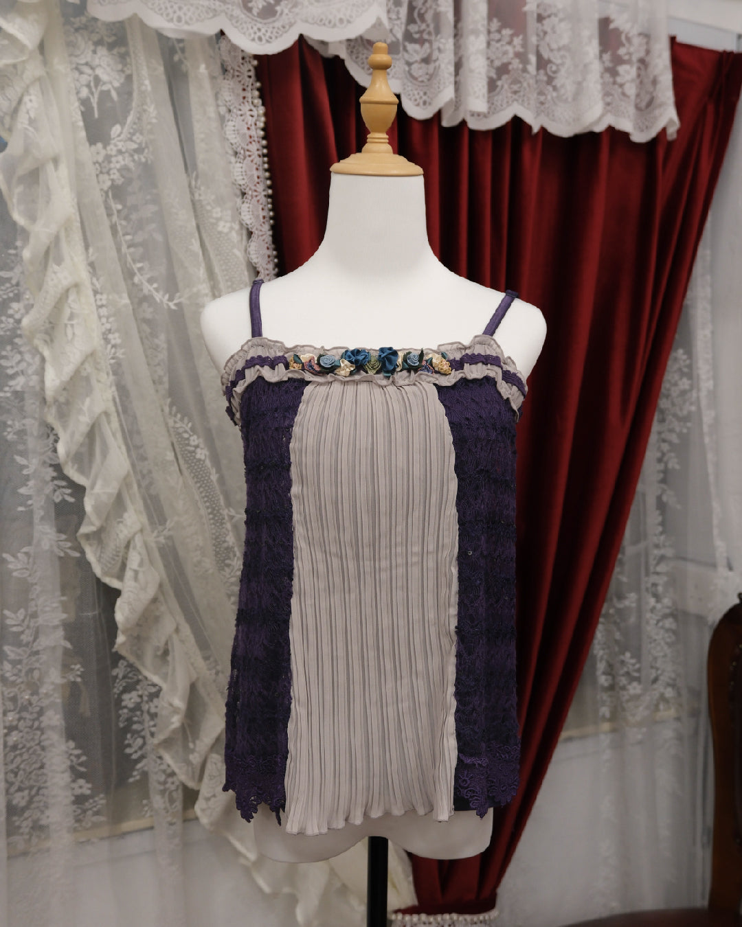 Axes Femme Violet Rose Camisole