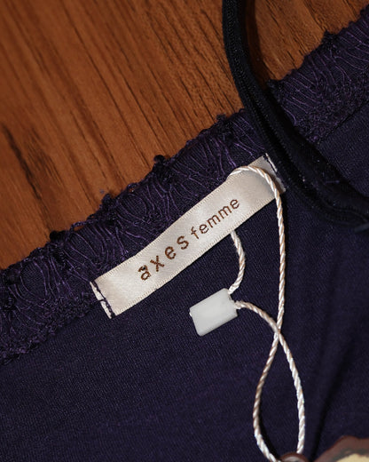 Axes Femme Violet Rose Camisole