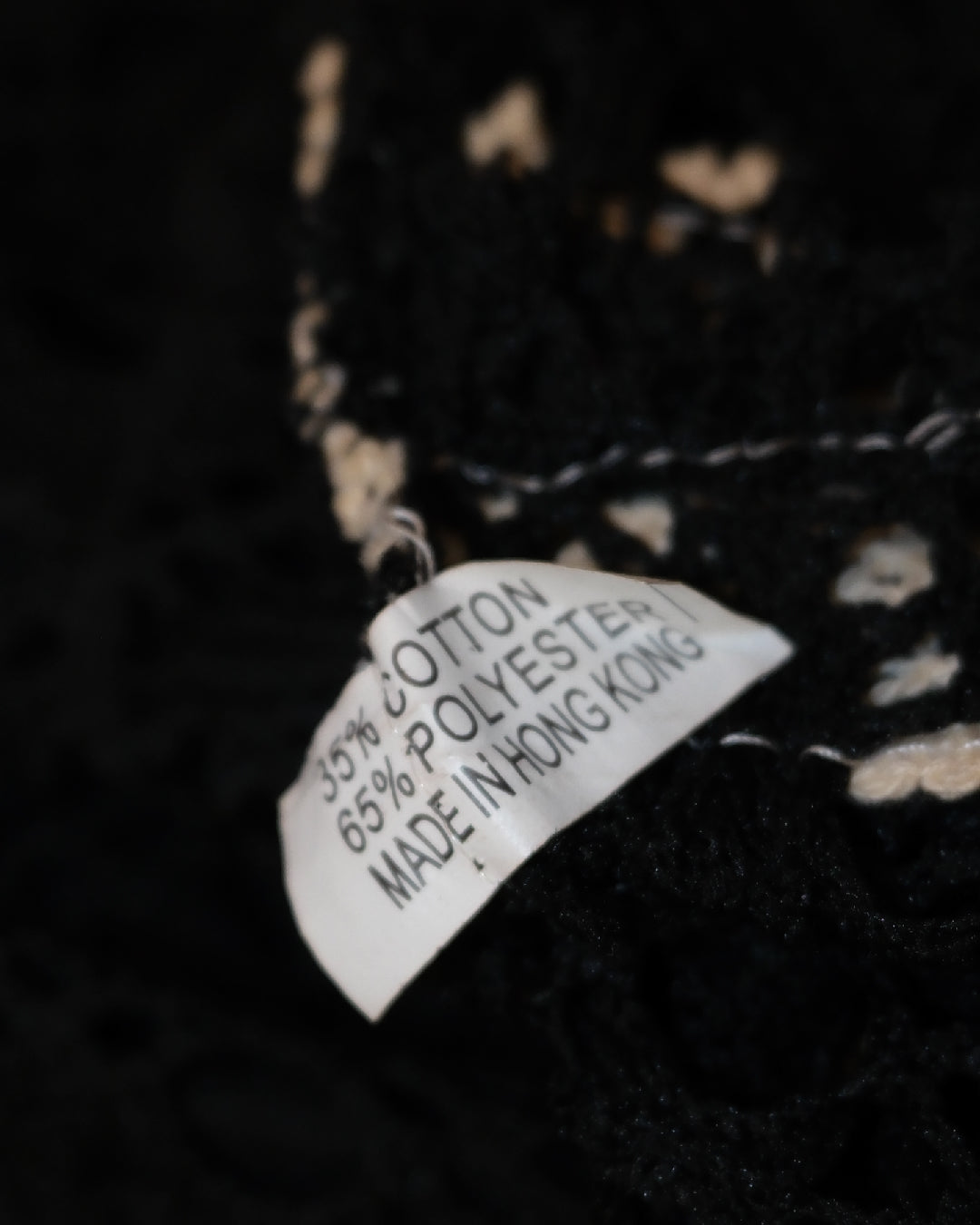 [Hong Kong] Gothic Black Ribbon Camisole