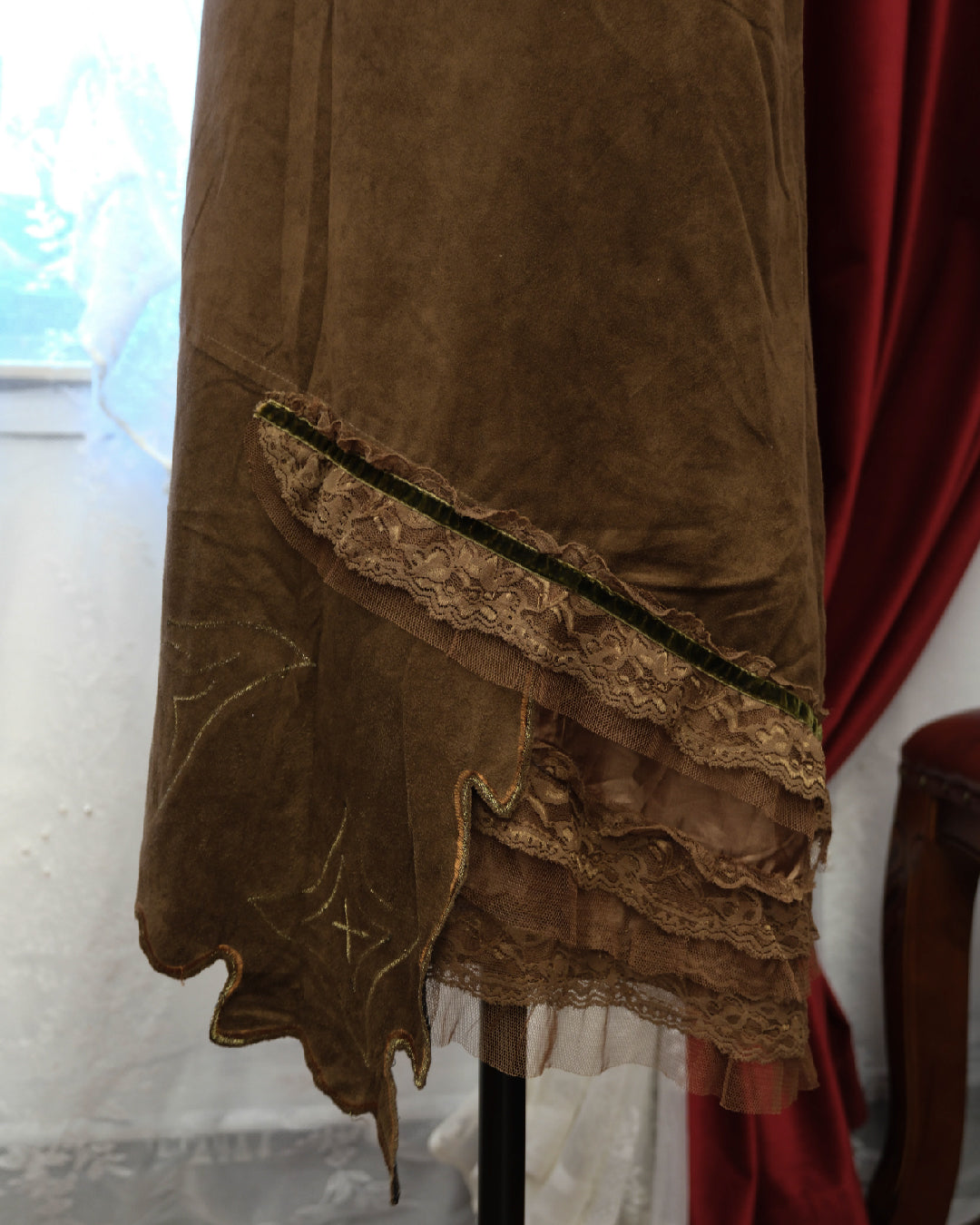 Post Apocalyptic Pecan Skirt