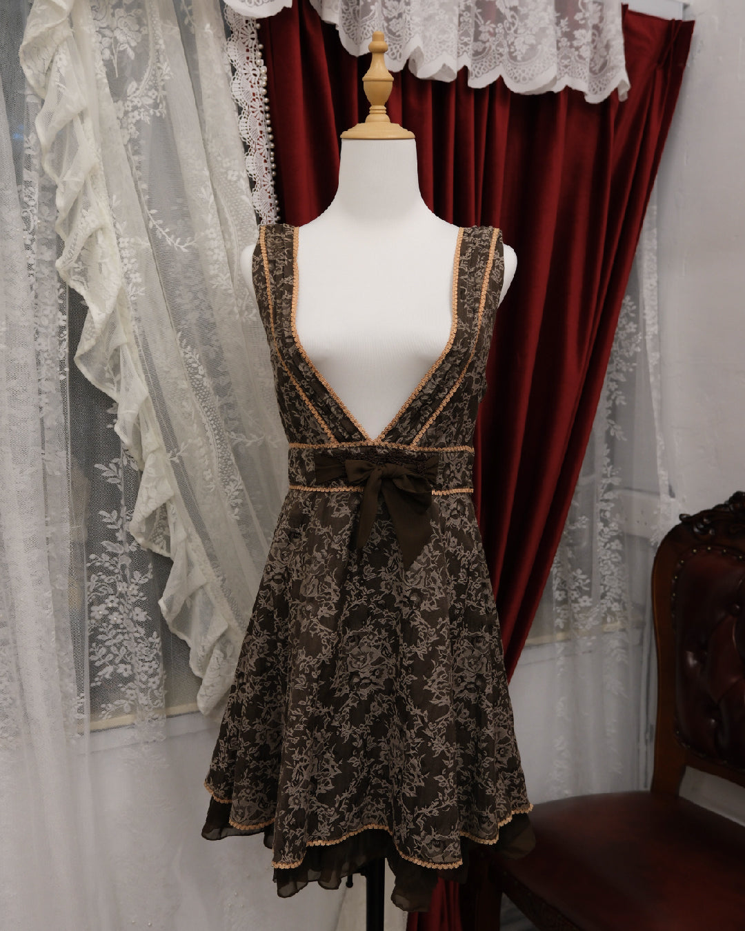 Axes Femme Victorian Style Dress