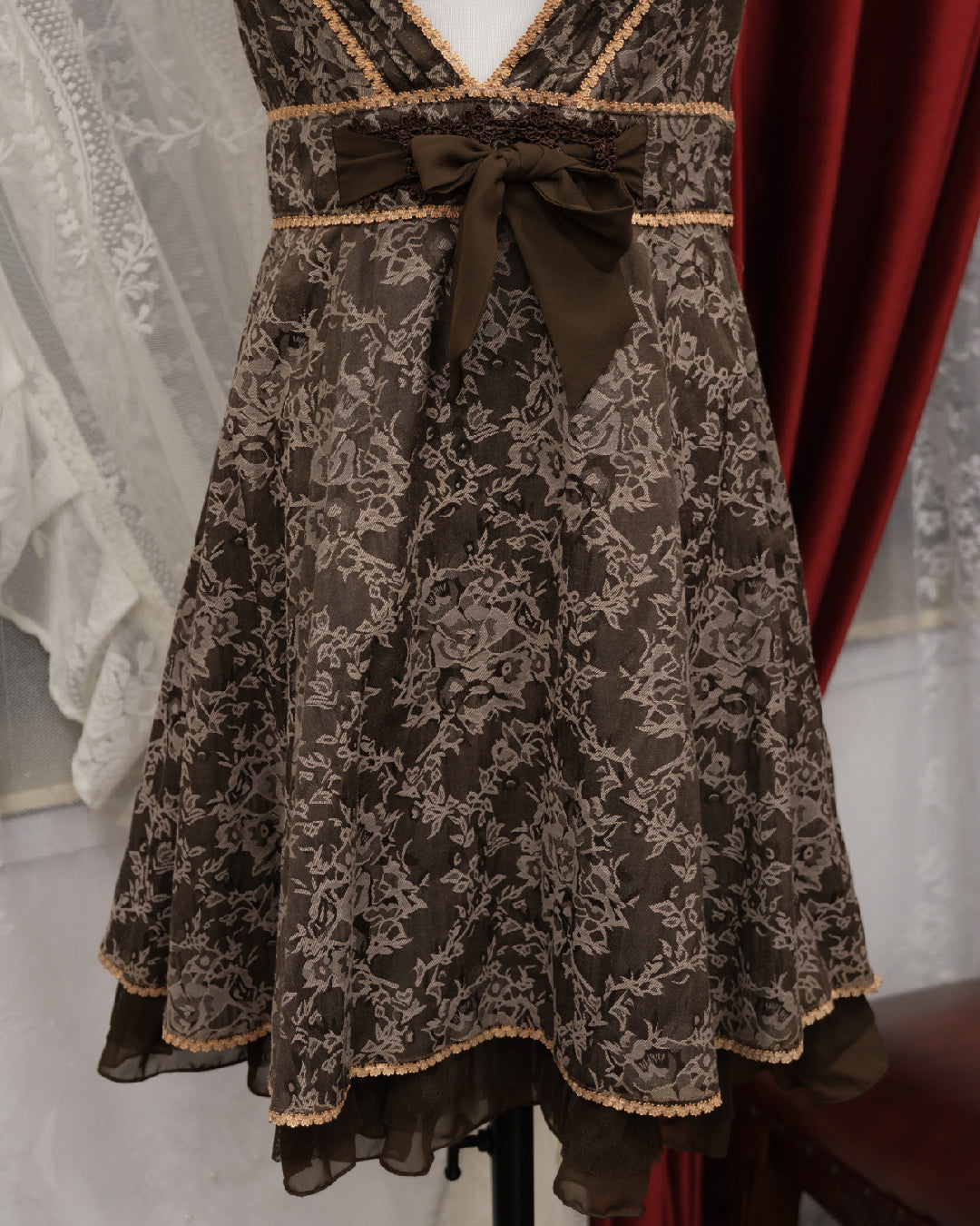 Axes Femme Victorian Style Dress