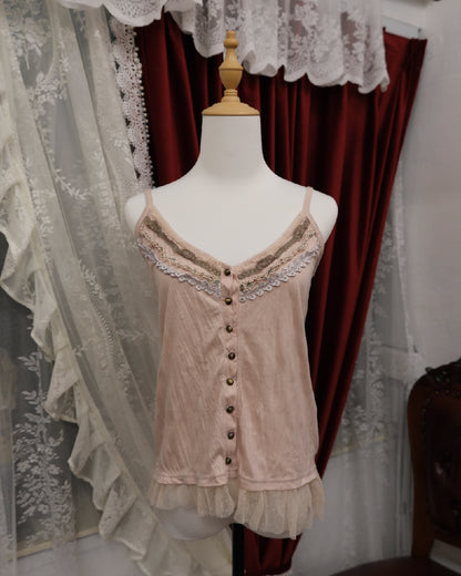 Baby Pink Heart Camisole